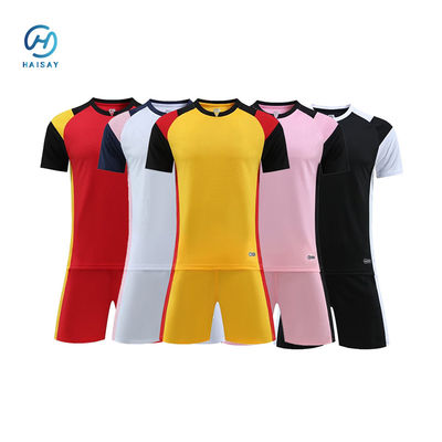 Custom Football Club Training Kit with Light Weight Fabric Customizable Number