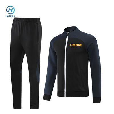 Football Training Tracksuit Jerseys with Lightweight Breathable Fabric and Team Logo