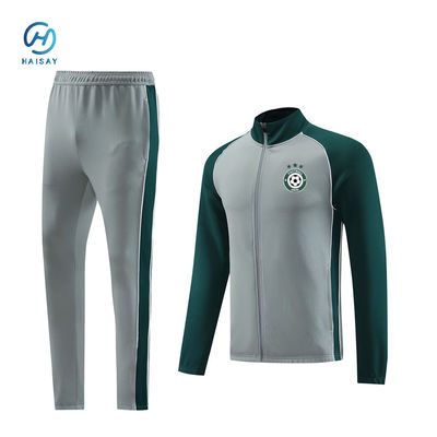 Upgrade Your Football Training Attire with Our Quick Dry Tracksuit Fabric in Team Colors