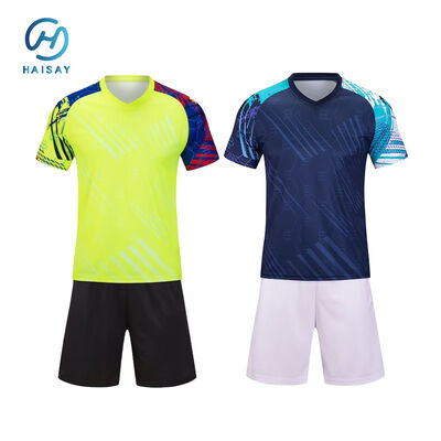 Custom Team Soccer Jersey with Quick Dry Material, Moisture-Wicking, and Lightweight 160gsm Polyester