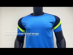 Custom High Quality Gym Wear Soccer Uniforms Canada Breathable Quick Dry 100% Polyester Training Uni