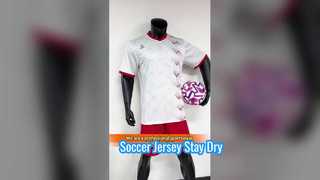 Mens Soccer Jersey Quick Dry Breathable Comfort